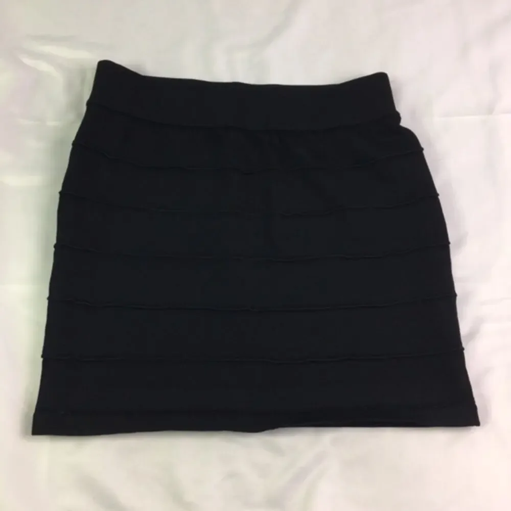 Say What Mini Skirt Black Medium Juniors